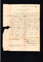 1838_Privater Vorphilateliebrief mit Sigelrückständen