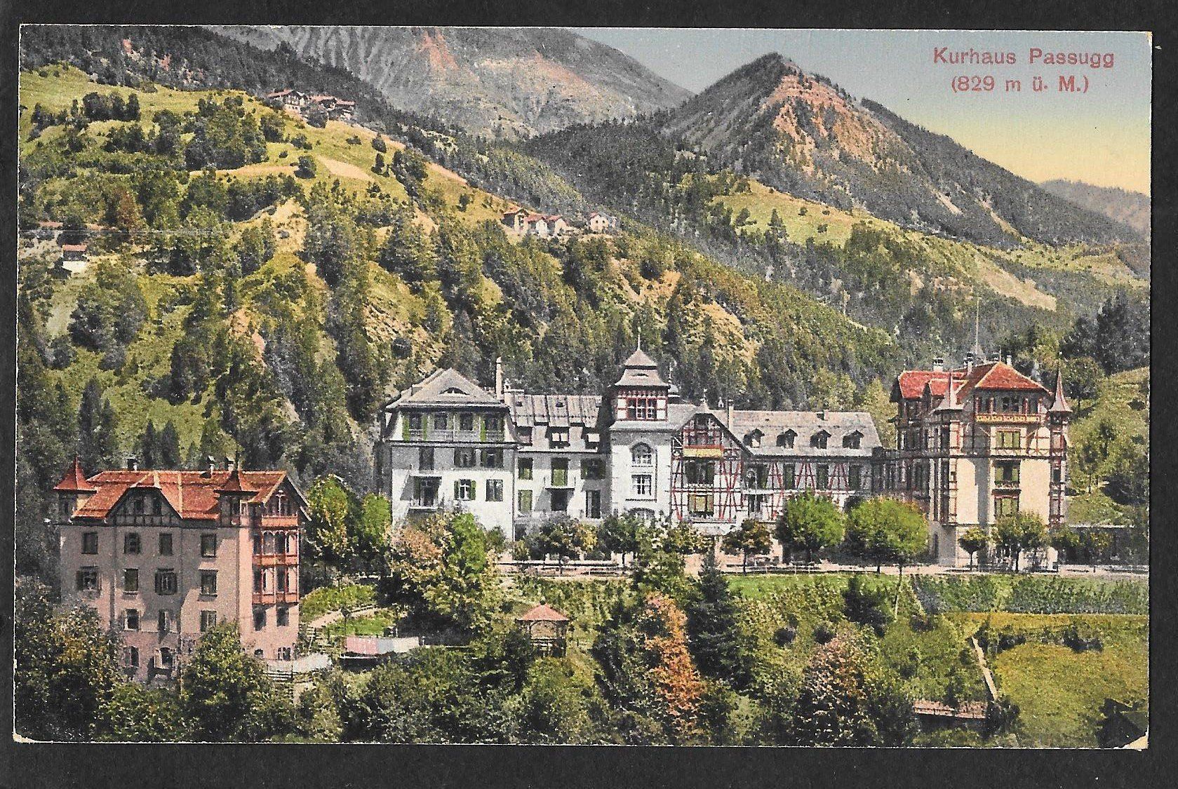 Cartoline postali: Passugg Kurhaus – Usato da Olten venduto da clotaldi