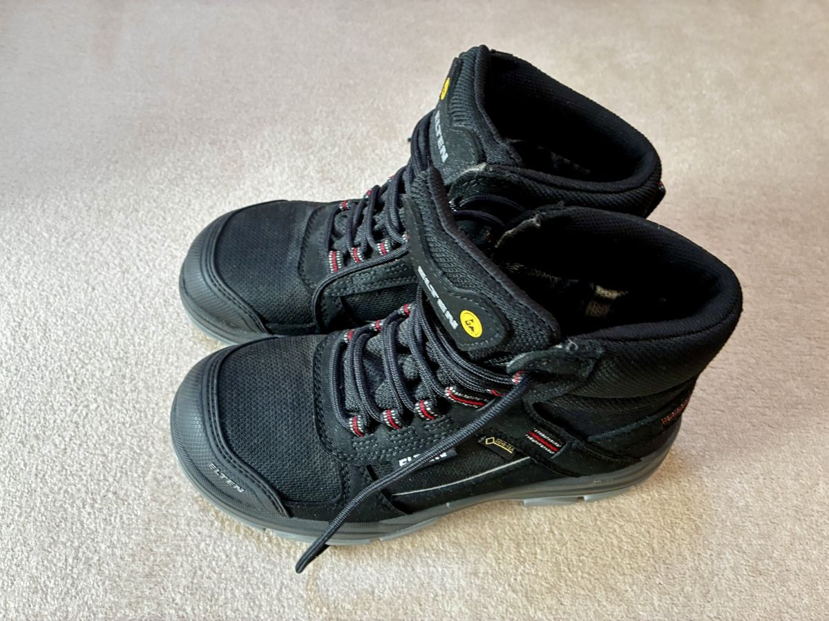 Elten Scarpe da donna: Elten Safety Boots Size 38, Black – Nuovo e nell'imballaggio originale da Schaan venduto da RicX-10 1