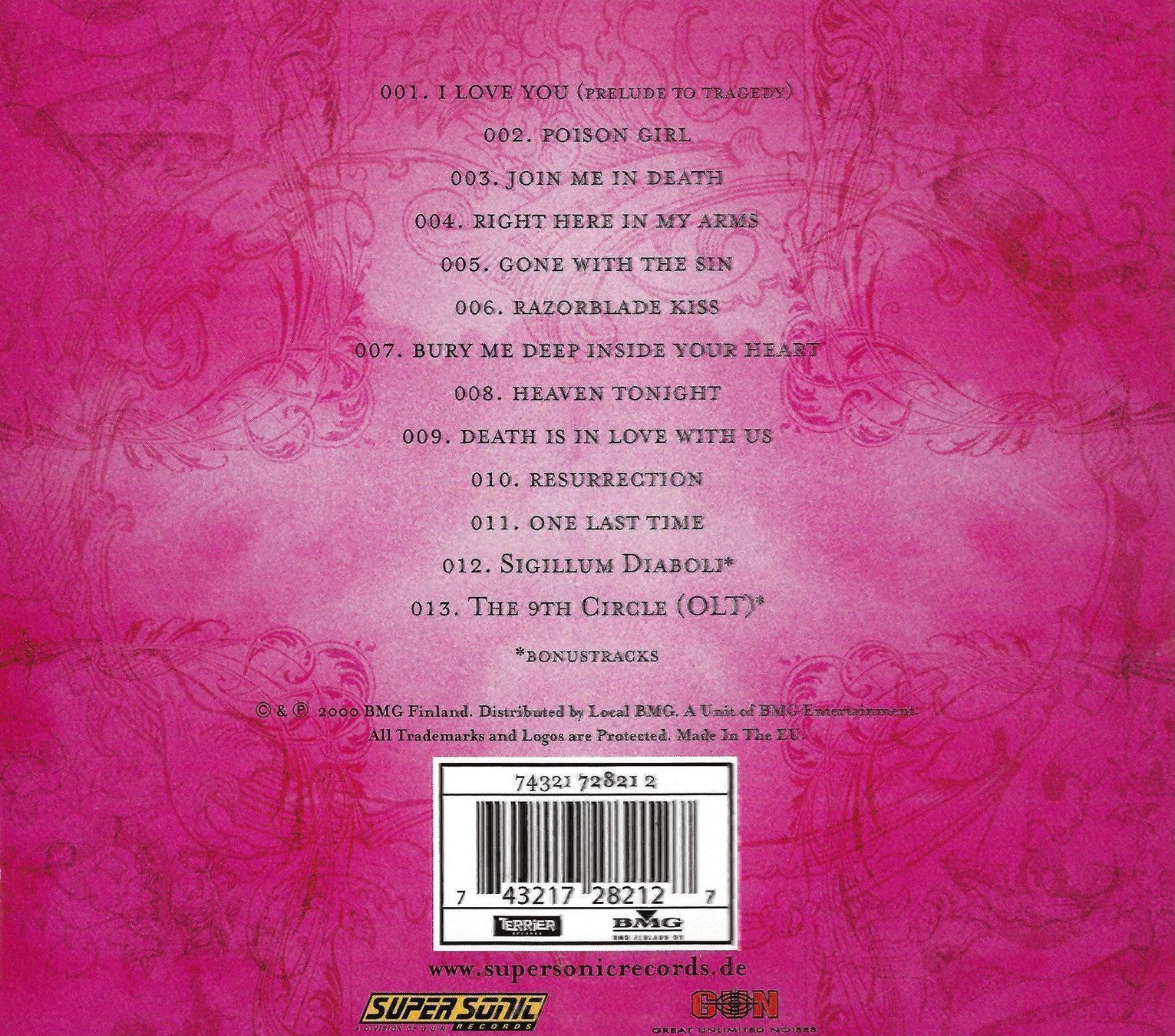 CDs: CD: HIM - Razorblade Romance – Gebraucht aus Rotkreuz von groeli69 1
