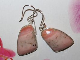 Ohrringe Pink OPAL 925 Silber