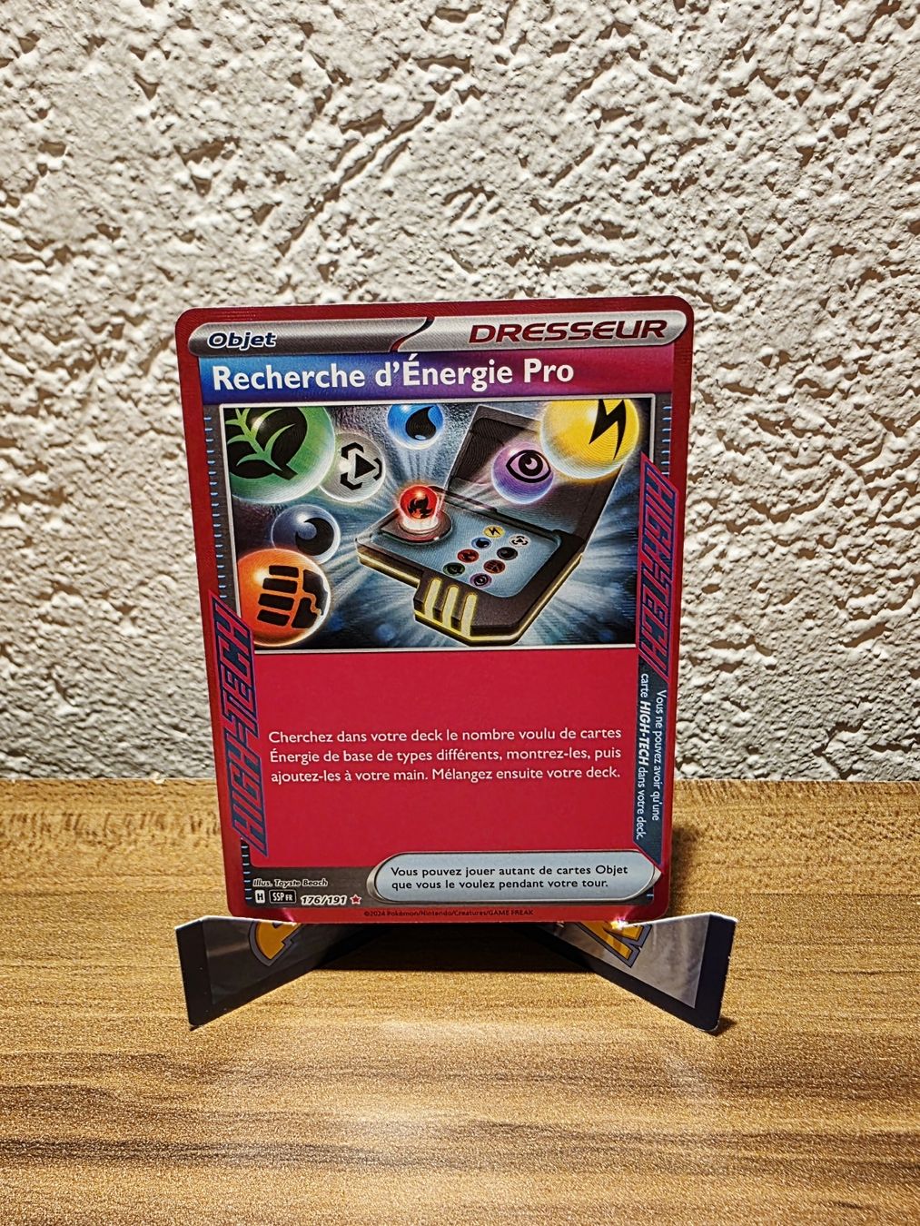 Pokémon Sammelbilder & Trading cards: Recherche d'Énergie Pro High-Tech 176/191 EV8 FR – Neu (gemäss Beschreibung) aus Turin (Salins) von Meeelll01