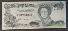 50 CENTS / BAHAMAS ND (1984) (BANKFRISCH)