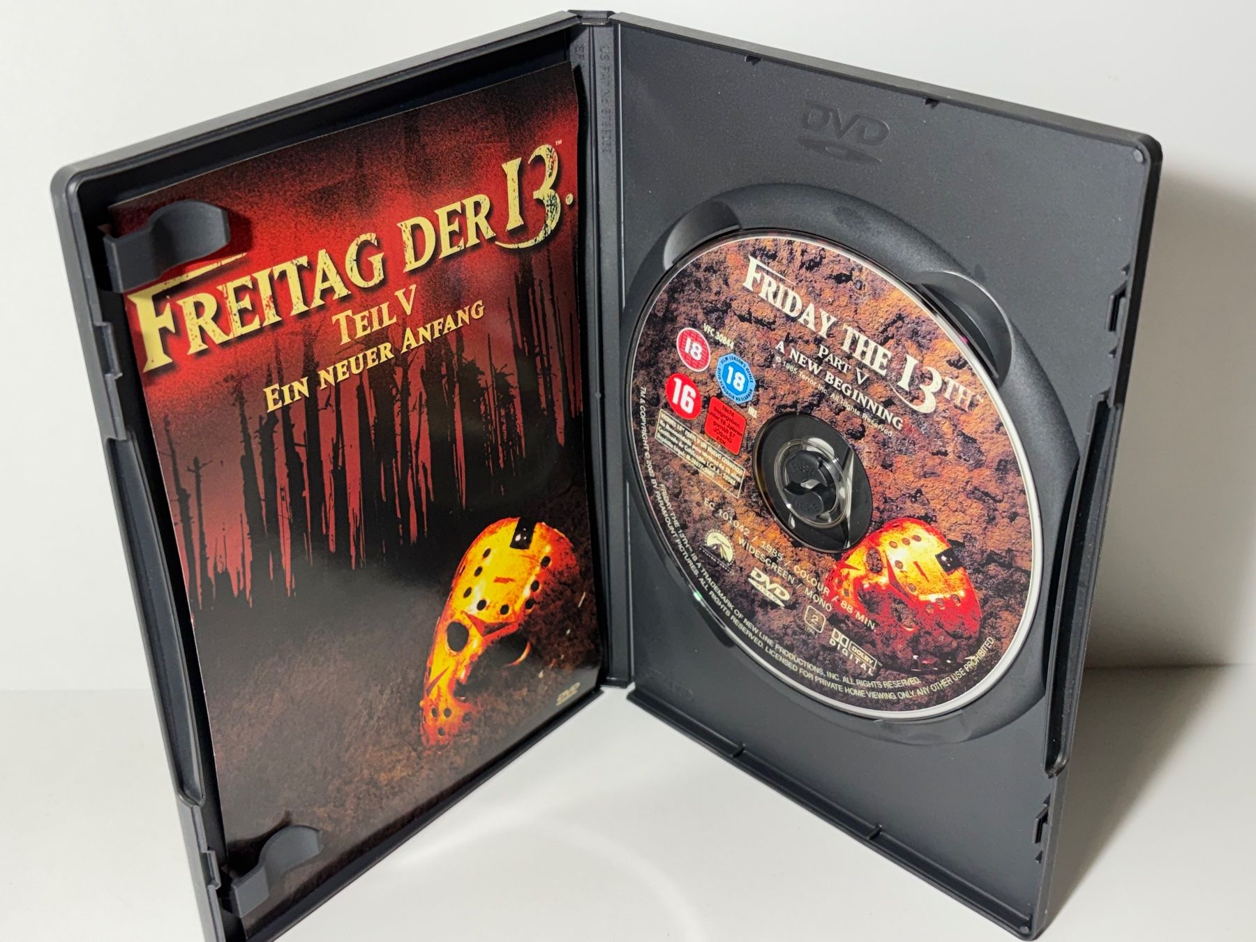 Tutti i DVDs: Freitag der 13. - Teil 5 - Ein neuer Anfang DVD – Usato da Wilderswil venduto da Sstriker 2