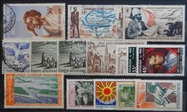 Frankreich Kolonien Lot mit alten Werten VIII