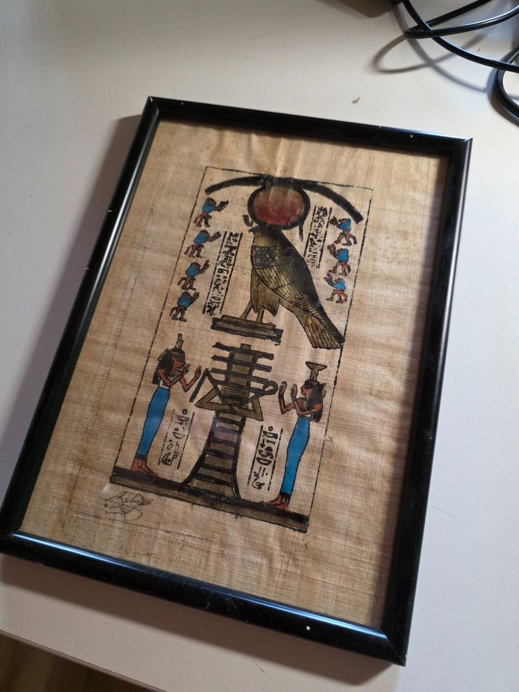 Foto & Immagini: kleines ägyptisches Papyrus Bild – Usato da Walterswil BE venduto da Lonitti 4
