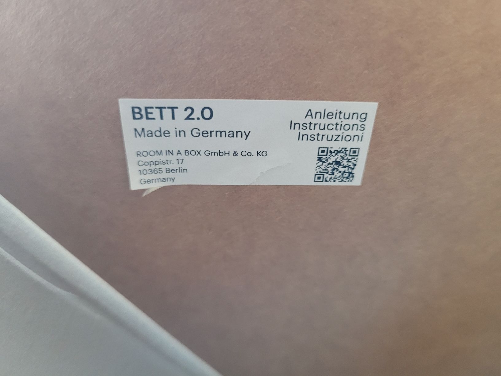 Lits: Room in a Box / Bett 2.0 / Small – D'occasion à Luzern par Drsnoeggels 2