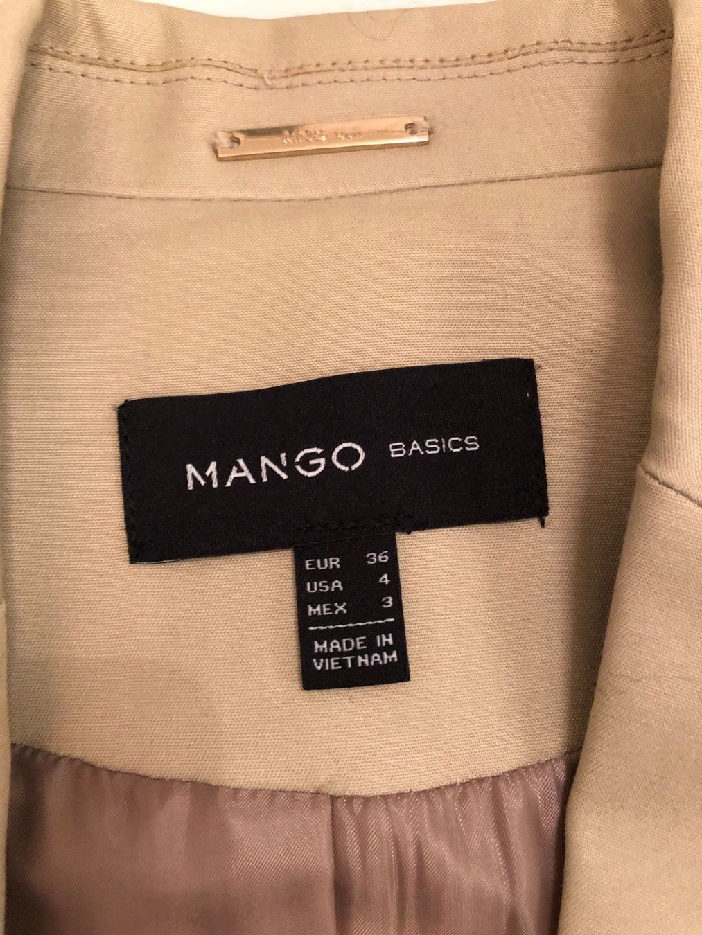 Costumi: Kostüm Mango  Farbe Camel – Nuovo (secondo la descrizione) da Adliswil venduto da Majeska 5