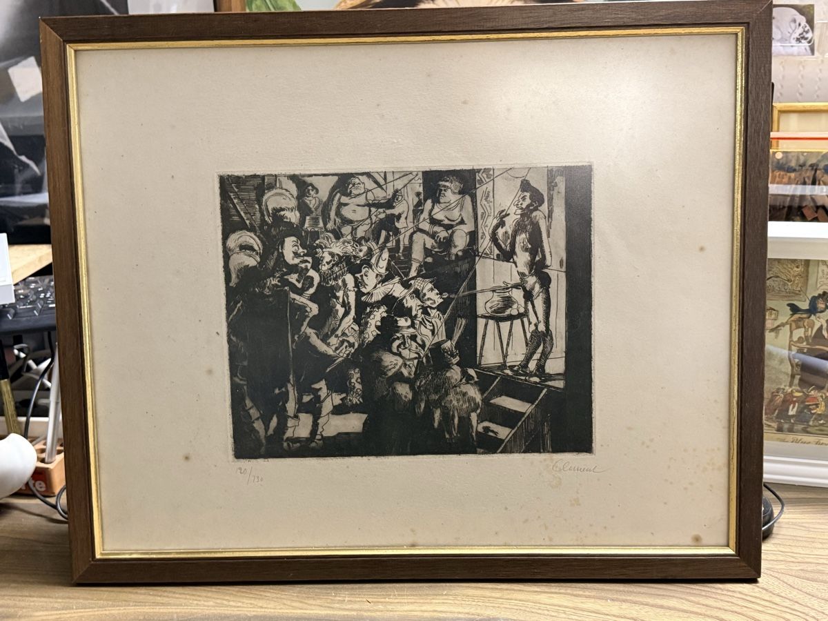 Grafiken & Lithographien: CLéMENT Charles Edouard 1889-1972 – Gebraucht aus Solothurn von NUVICO 4