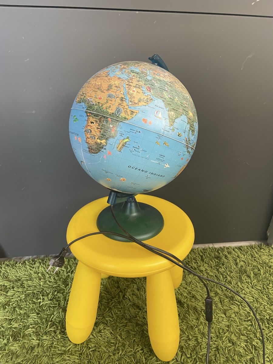 Lampade: Globus Lampe - Einzigartige Deko Lampe – Usato da sonvico venduto da Ptequila 1