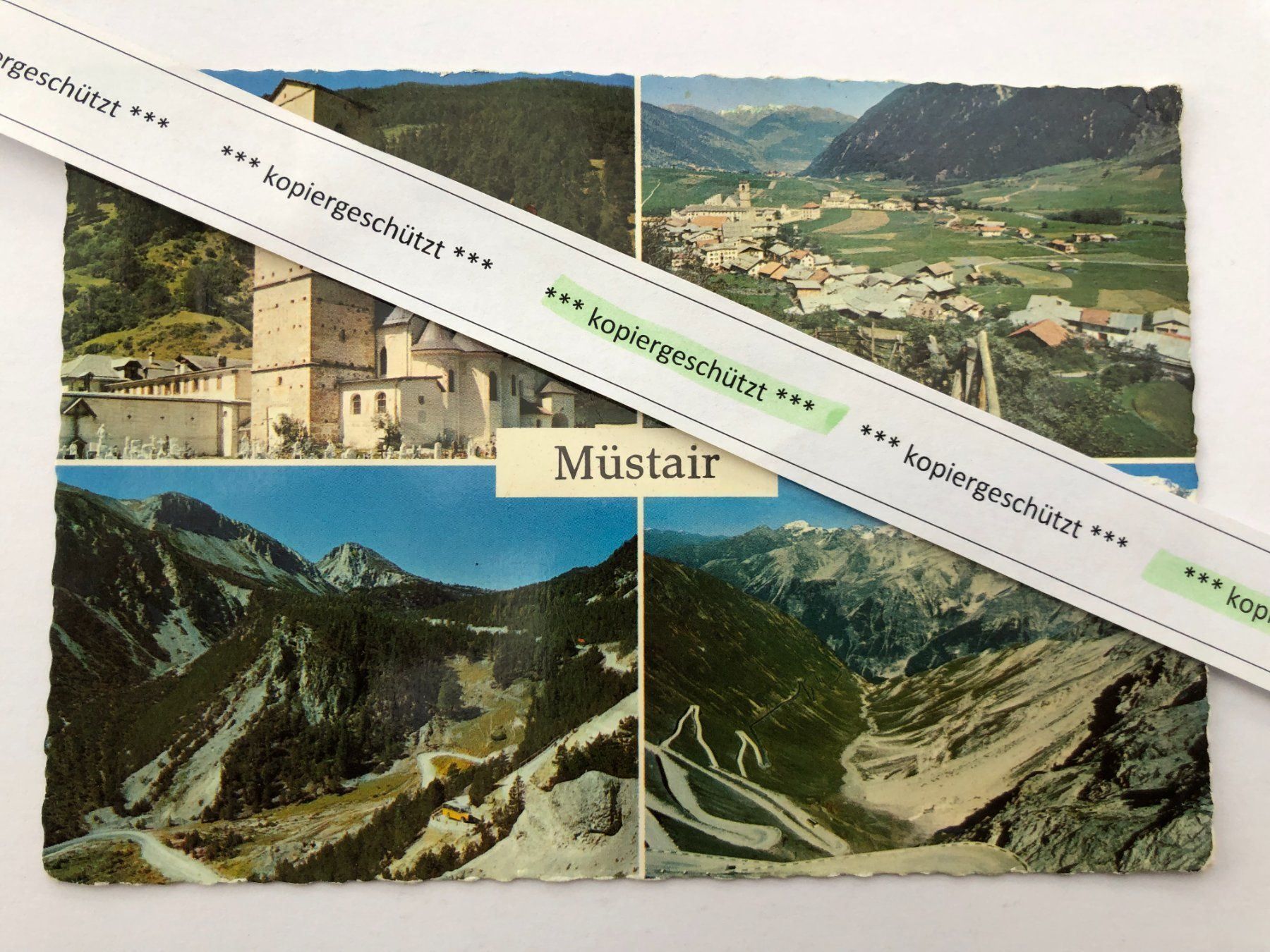 Ansichtskarten: Müstair 27.7.1963 AK – Gebraucht aus Hefenhofen von Bierinder
