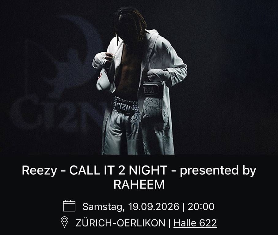 Billets: REEZY TICKET  – Neuf avec emballage d'origine à Neuenkirch par caemiiiii