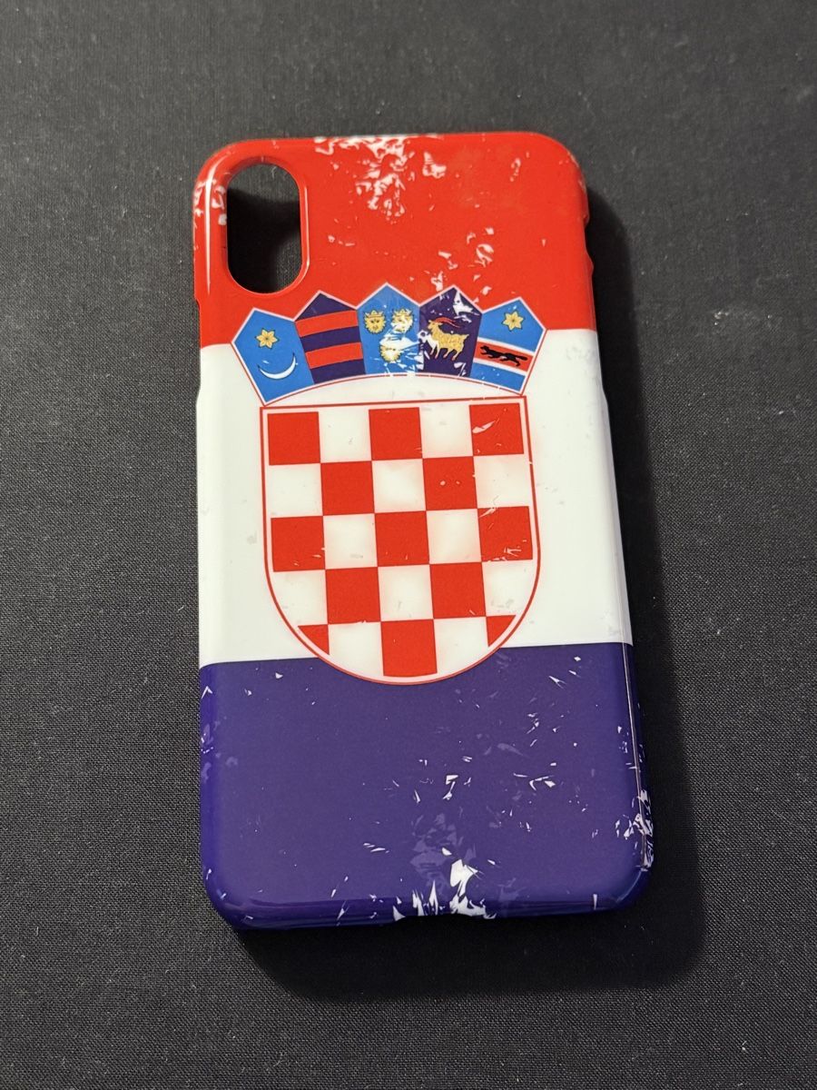 Cover & Protezioni schermo: iPhone X/XS Hülle Kroatien - Retro Design – Nuovo (secondo la descrizione) da Goldach venduto da igwhitestar