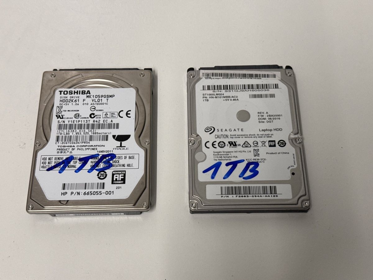Harddisks: Festplatten 1TB – Gebraucht aus Pfäffikon SZ von ELMAdiscount