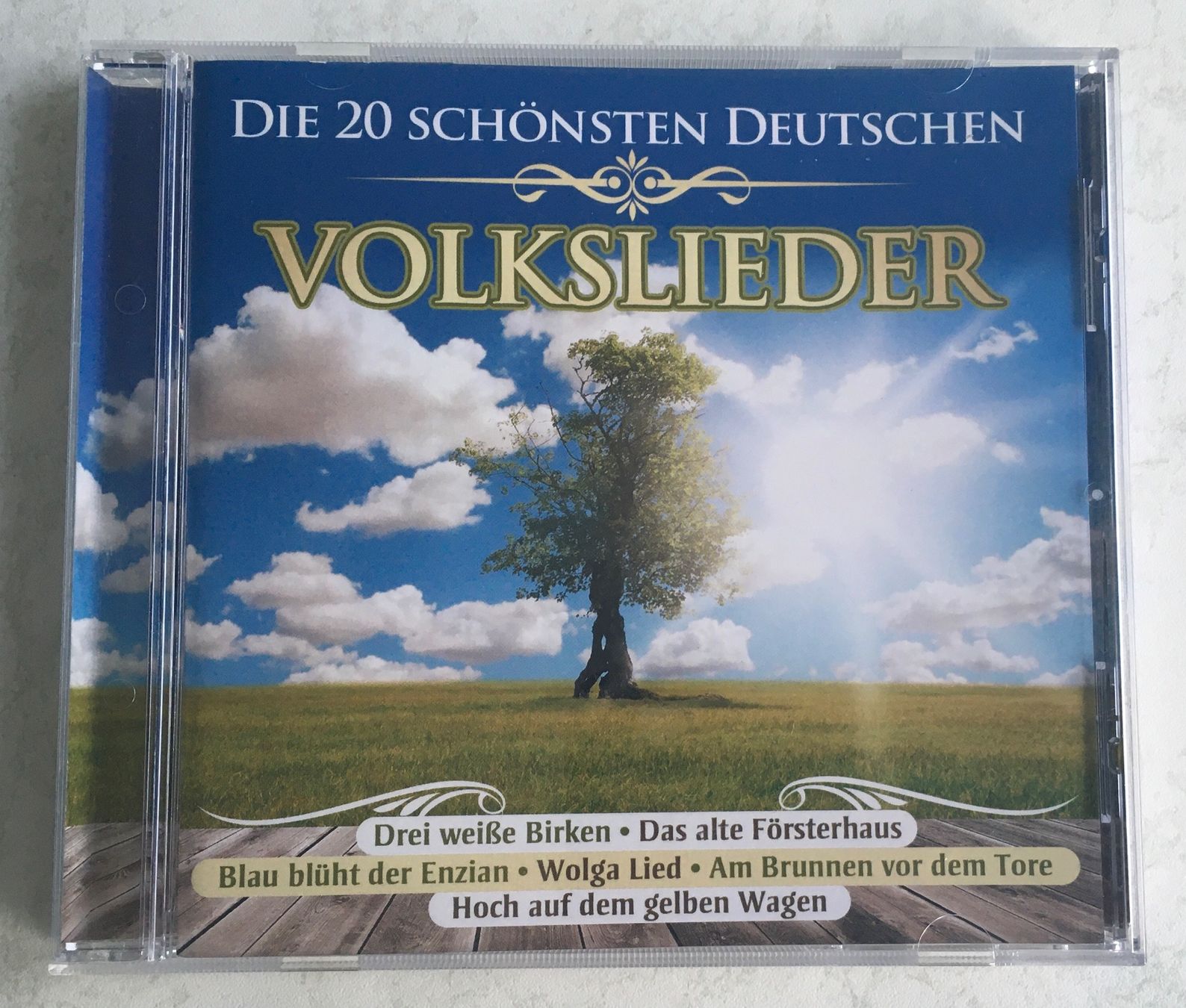 CD: CD. 20 Deutsche Volkslieder, neuwertig – Nuovo (secondo la descrizione) da Kriens venduto da Niklaus014