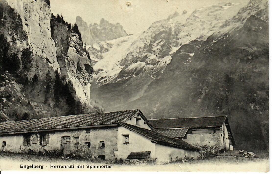 Cartoline postali: Engelberg Alp Herrenrüti 1918 – Usato da Hochdorf venduto da Ziegel-16