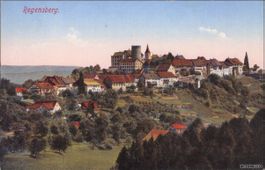 Regensberg ZH // ca. 1920 Dorf