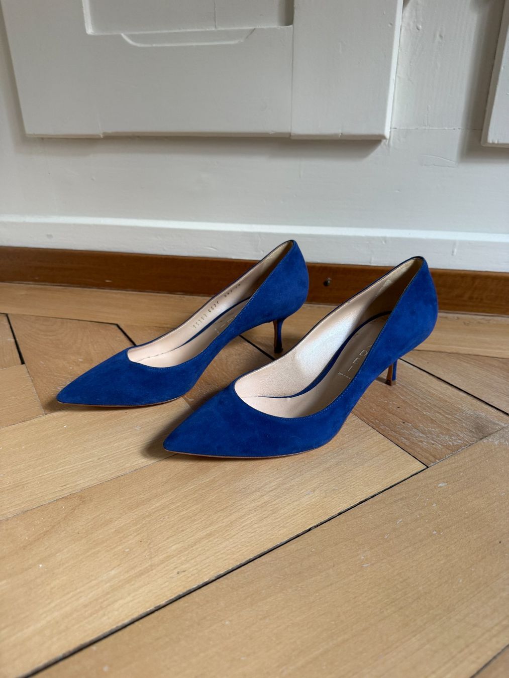 Casadei Damenschuhe: CASADEI - Leder Pumps blau 38 – Gebraucht aus Zürich von Diazaio