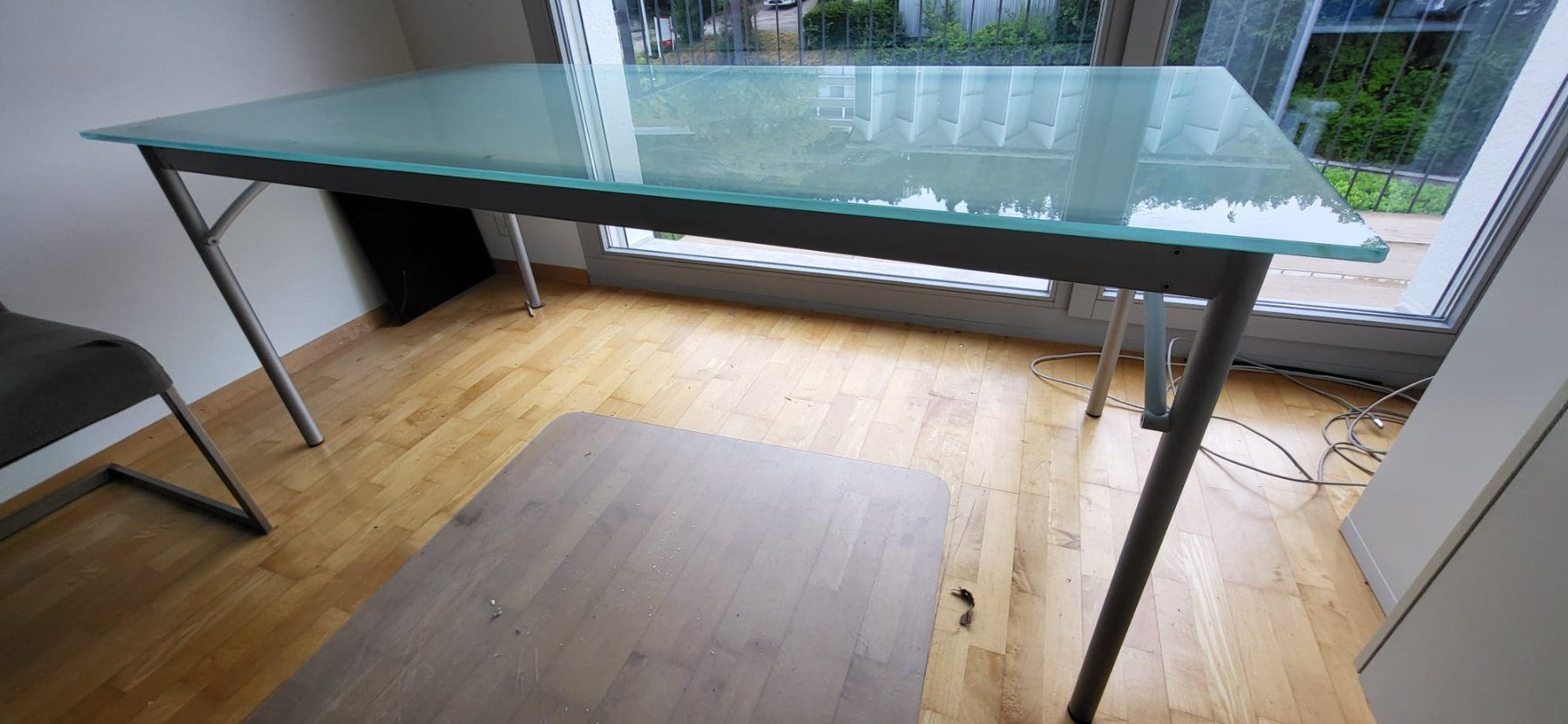 Tables: Bürotisch Glas – D'occasion à Horgen par Sonya2