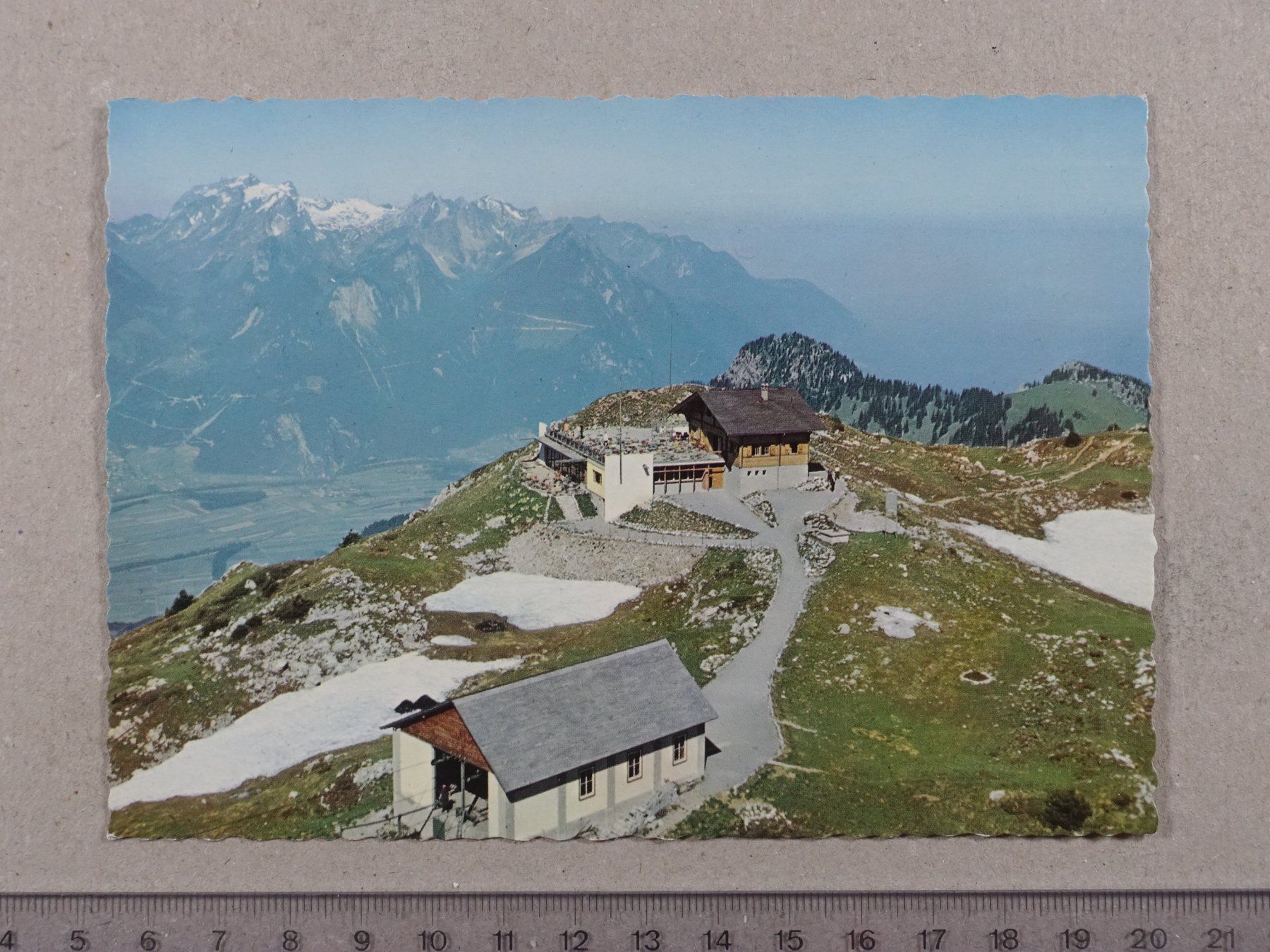 Cartoline postali: Leysin, Restaurant de la Berneuse – Usato da Lenzburg venduto da fh1