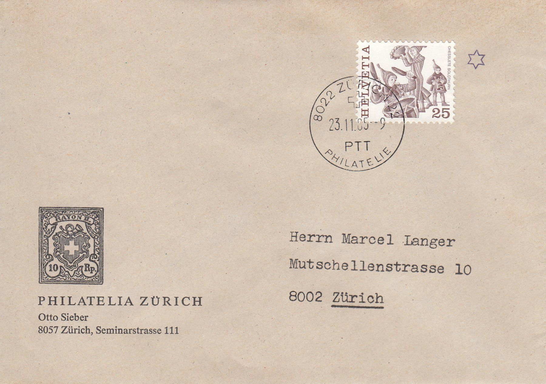 Alle Briefmarken: Philatelia Zürich, 9 Belege – Gebraucht aus Spreitenbach von Mustang_1105 2