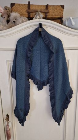 Sorgenfri Sylt Tuch Schal blau