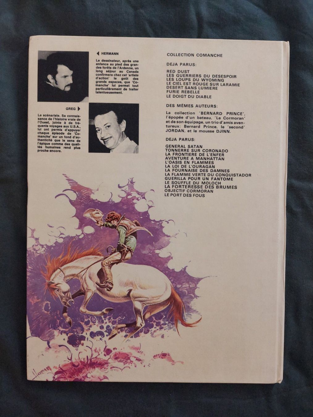 Fumetti: Comanche Le Désert Sans Lumière Ed.1980 TBE – Usato da Genève venduto da Blu_BD 1