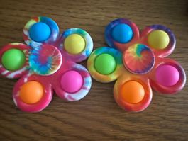 2x Fidget-Spinner: sensorisches Stressabbau Drehspielzeug