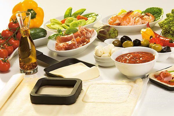 Stöckli Elettrodomestici da cucina: STöCKLI PizzaGrill four4 Set, Raclette, anthrazit – Nuovo (secondo la descrizione) da Kägiswil venduto da pebart 4