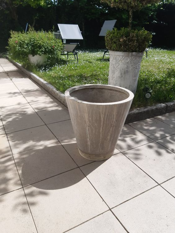 Tecnokit Tera Grand Pot En Résine Standard One, Pot Pour Extérieur Et