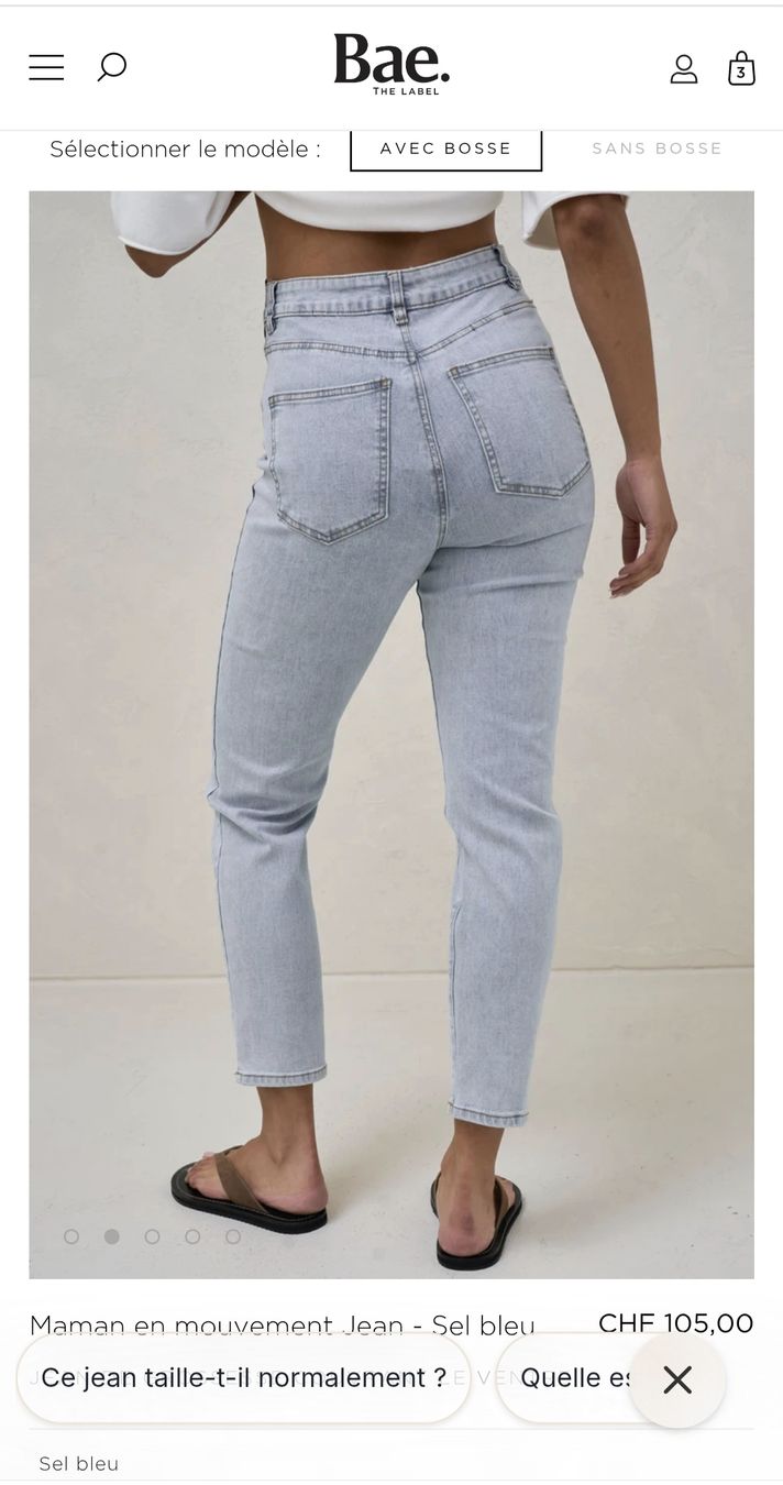 Jeans: Bae the label jeans maternité S – Nuovo (secondo la descrizione) da Martigny venduto da Seuph-g23 1