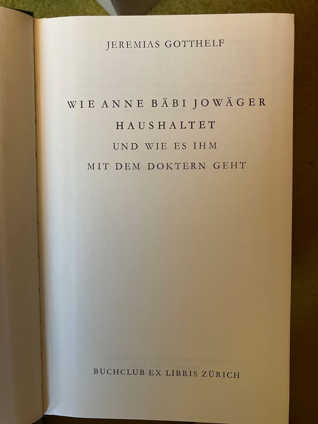 Libri: Gotthelf Büchersammlung – Usato da Uster venduto da hpl_nl2w 2