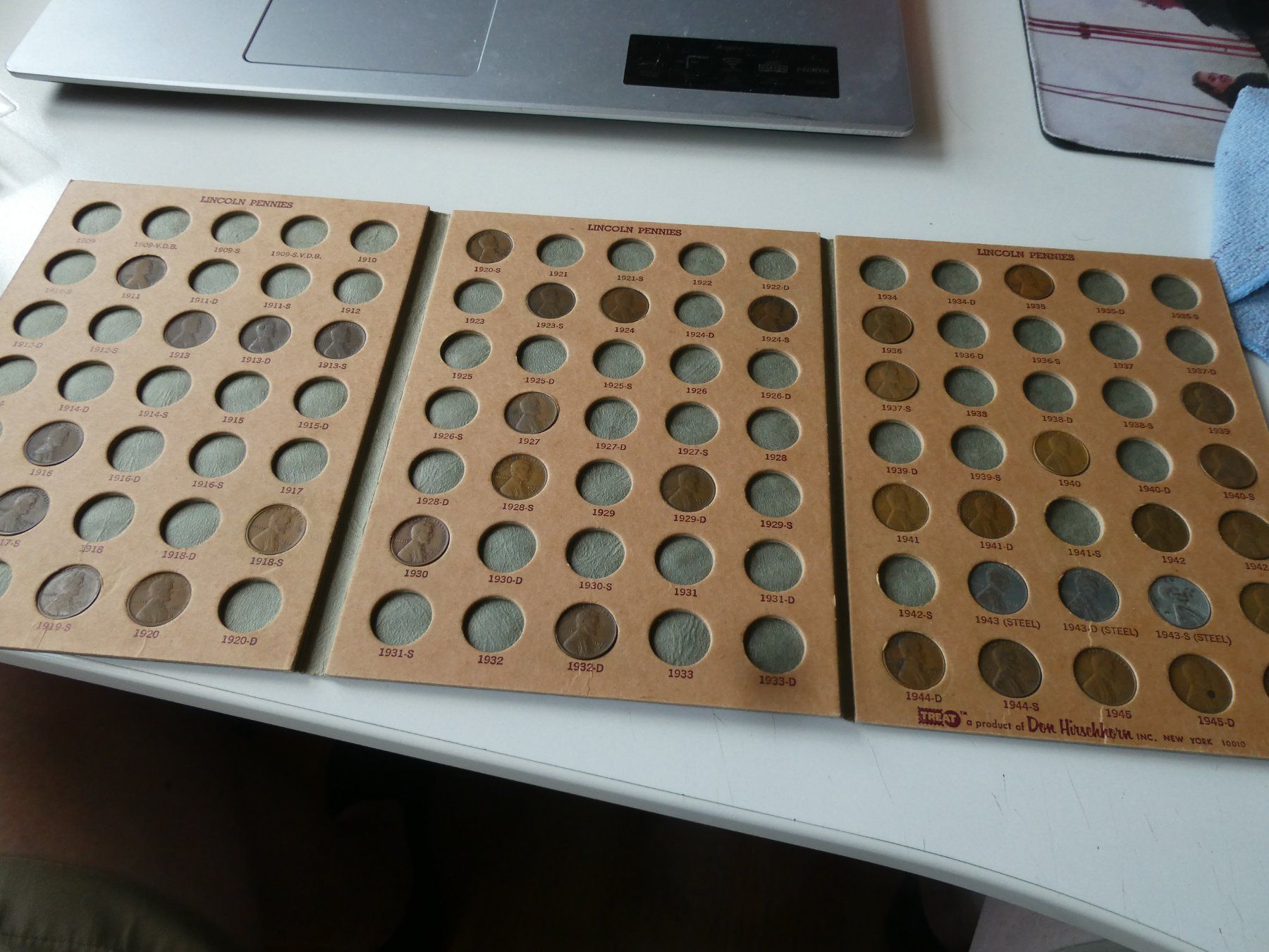 Tutti le monete: USA Lincoln Penny Collection ab 1909 – Nuovo (secondo la descrizione) da Hinterforst venduto da Rohusri 8