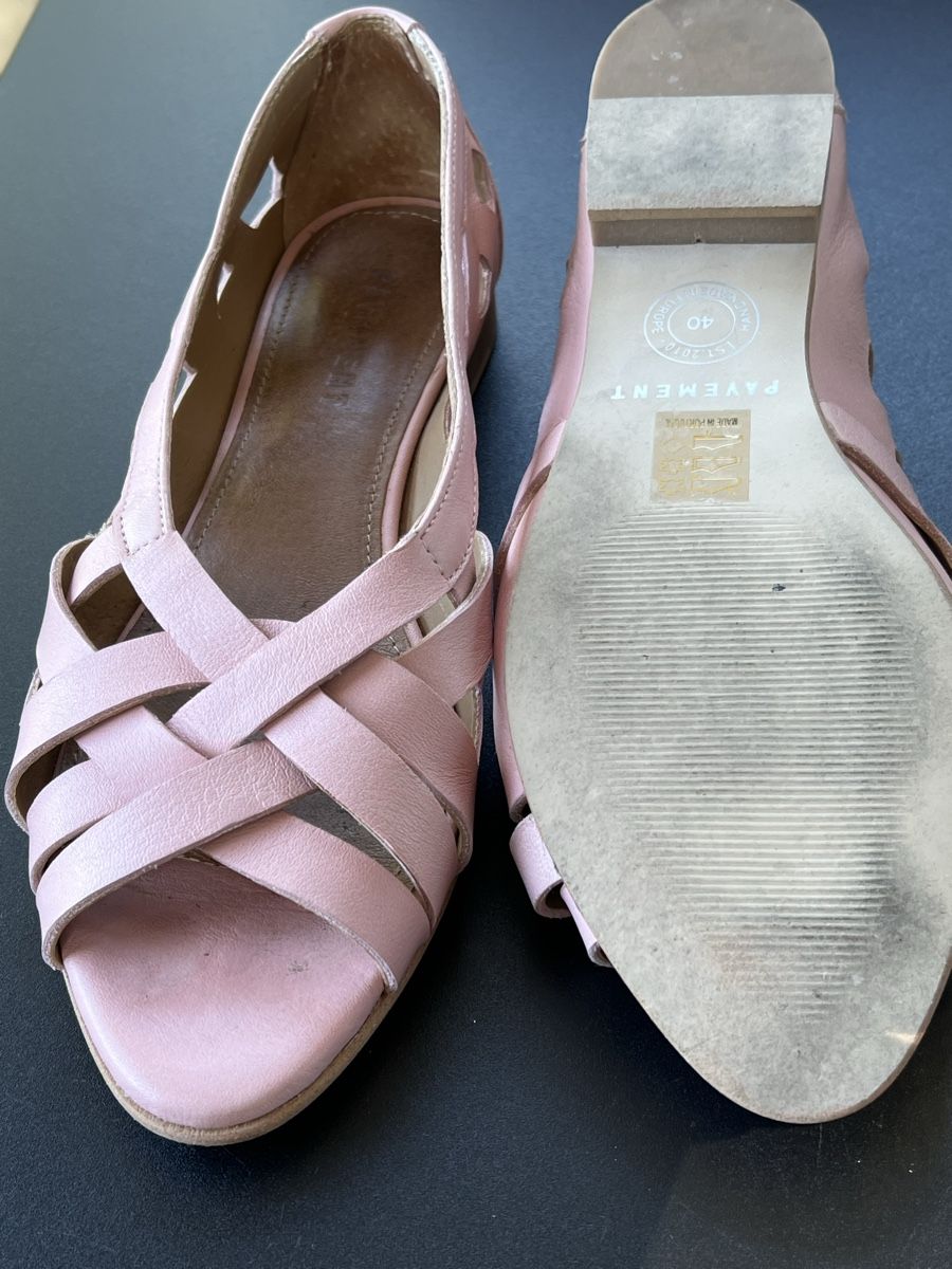 Scarpe da donna: Chaussures cuir rose 40 – Usato da St-Blaise venduto da endora63 3