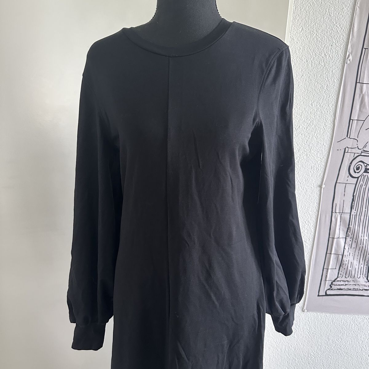 Drykorn Vestiti: LONG BLACK MIDI DRESS S M – Usato da Zofingen venduto da JumpInVintage 2