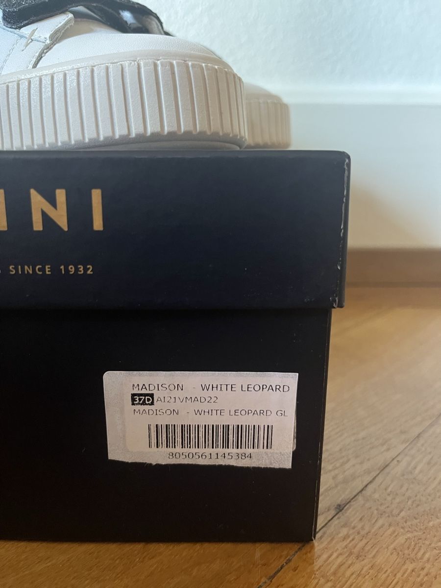 Damenschuhe: Baskets Serafini Madison léopard blanc – Neu und originalverpackt aus Lausanne von mprevst 6