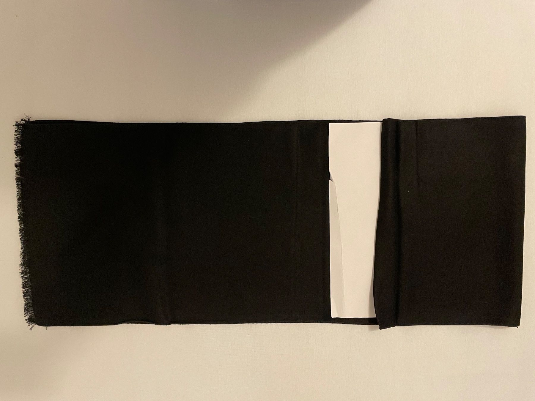 Foulard & Sciarpe: Schwarzer Schal, neu, ungetragen, originalverpackt – Nuovo e nell'imballaggio originale da Zürich venduto da Joba-Sell 4