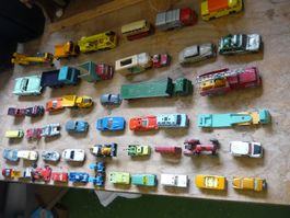 72x grosses Konvolut spielzeugauto Corgi Matchbox Dinky Toys