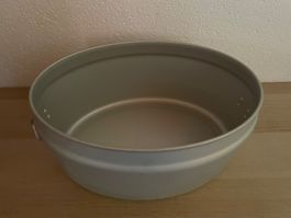 Aluschüssel. Alubehälter Wanne