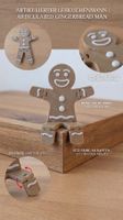 Artikulierter Lebkuchenmann – Bewegliche Deko Figur