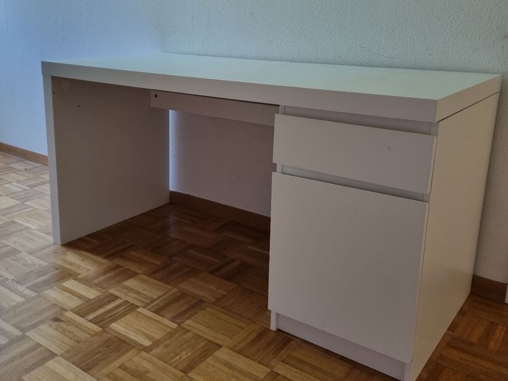 Schreibtisch MALM IKEA Weiss | Kaufen Auf Ricardo