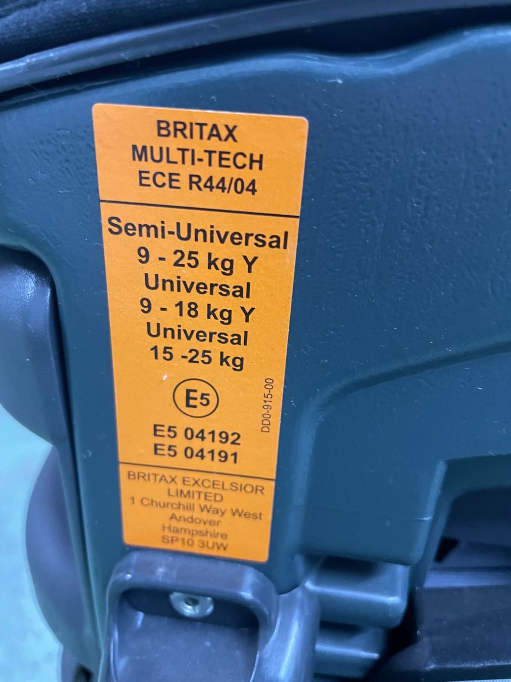 Britax Römer Seggiolini per auto: Volvo Kindersitz Britax – Usato da Beinwil am See venduto da FischerAutomobileAG 3