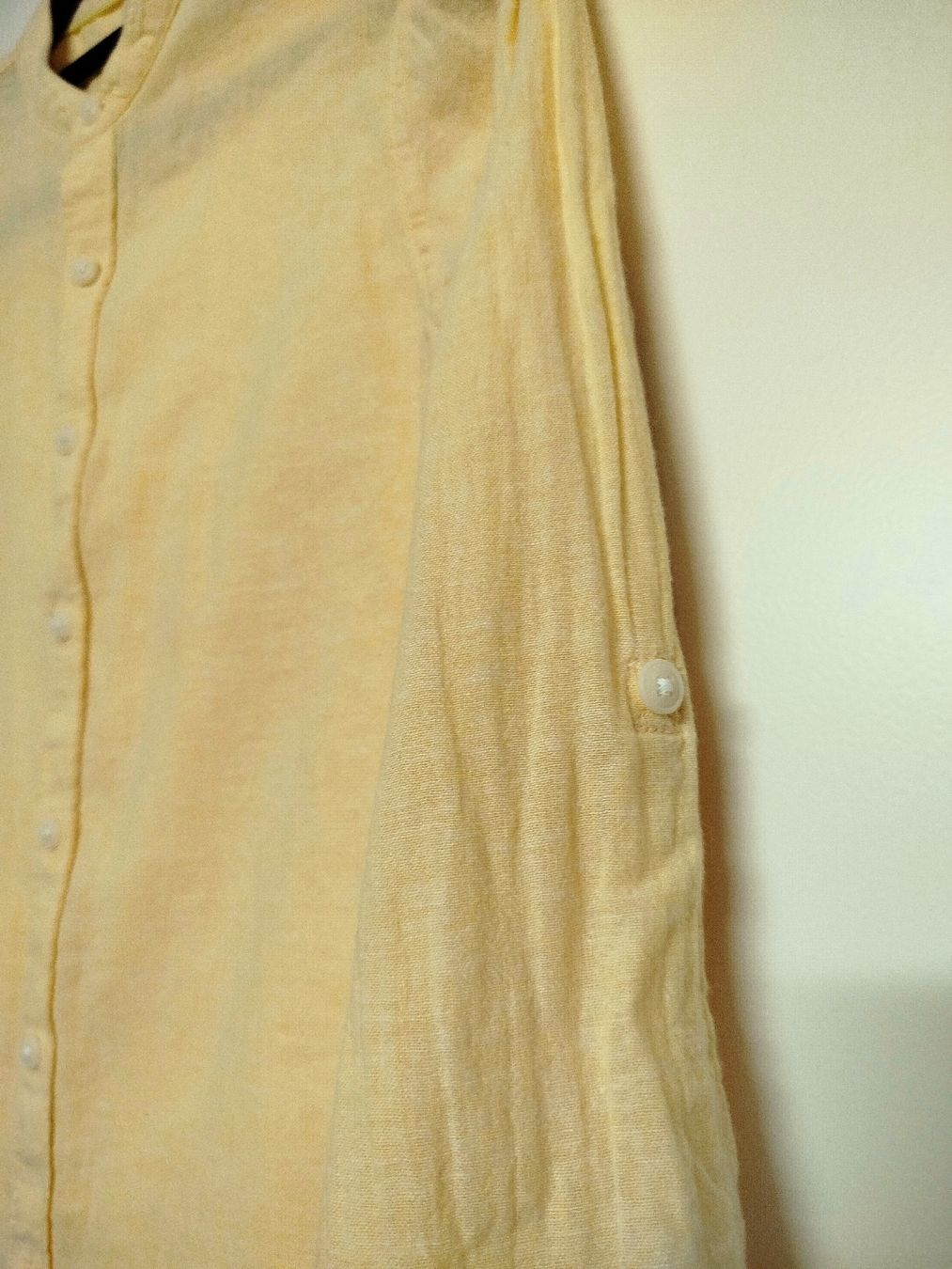 Mango Camicette, T-shirt & Top: Sonnengelbe Mango Leinenbluse 152 – Usato da Münchwilen AG venduto da Lillyfee08 4