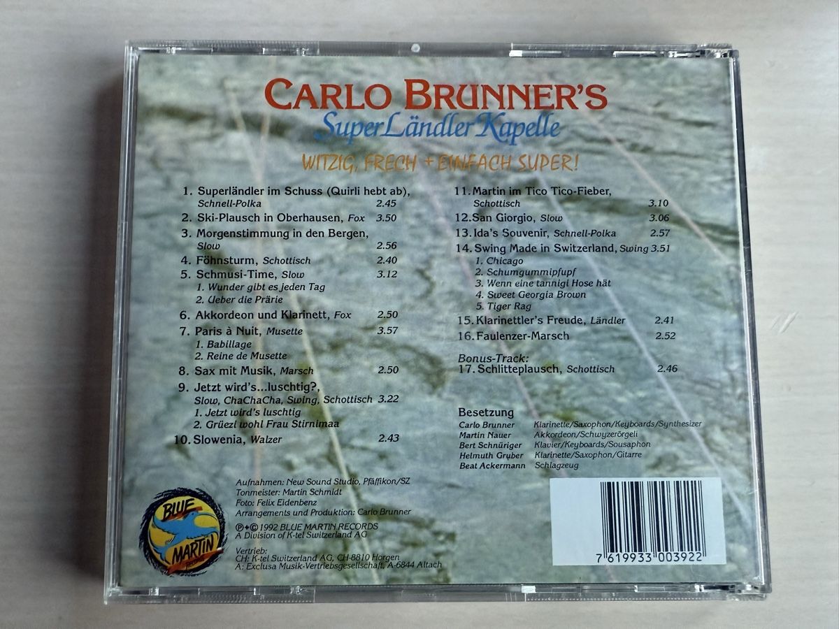 CD: Carlo Brunner's Superländlerkapelle - CD – Usato da Oberried Brienz venduto da Chyara 1