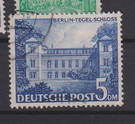 Tutti i francobolli: Berlin Serie: Berliner Bauten 1949 / Gestempelt – Usato da Dällikon venduto da Minita 1