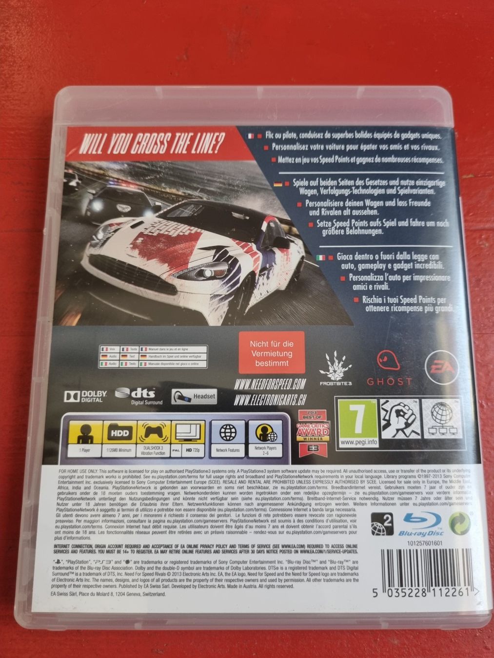 Sony Jeux: Need for Speed Rivals PlayStation 3 – D'occasion à Pollegio par Isaiaaaa96 1