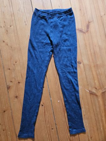 Engel Bio Wolle-Seide leggings 2, Skiunterhosen 134/140 hess