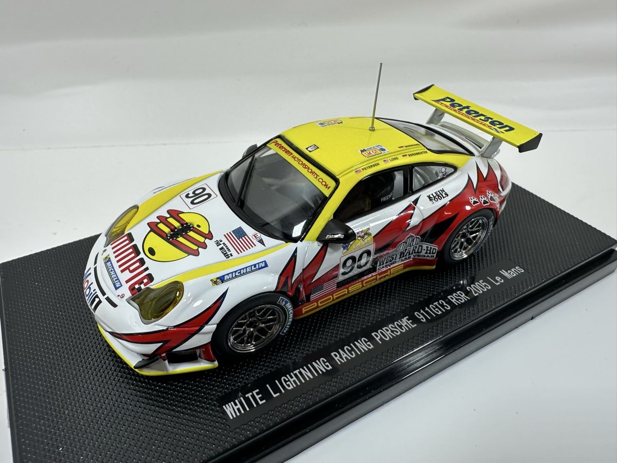 Porsche 911 GT3 RSR 1:43 White Lightning Racing, OVP, EBBRO (Neu ...