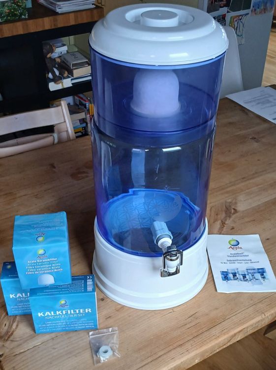 Acala Grande Wasserfilter mit 4 Kalkfilter und Keramikfilter (Gebraucht ...