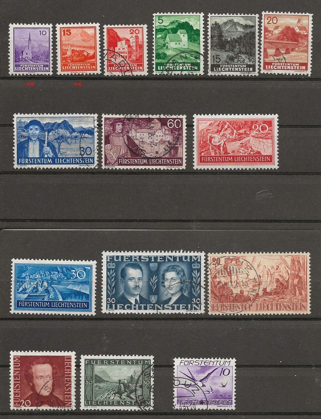 Tutti i francobolli: FL 1937 Lot 02 – Usato da Sion venduto da PierreP01